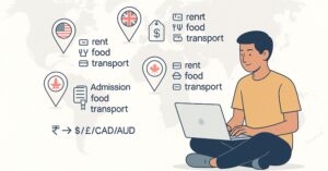 Cost of Living Abroad for Indian Students