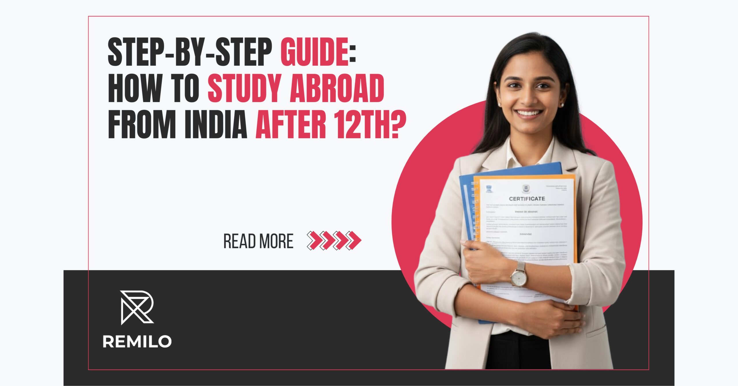 how to study abroad after graduation from india
